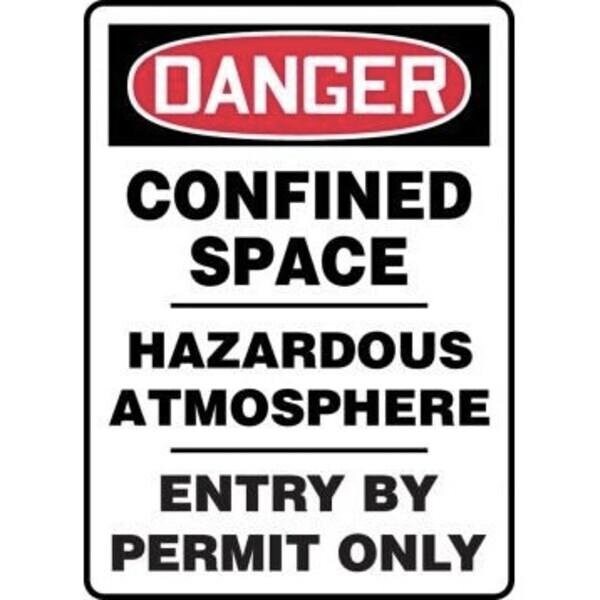 Accuform OSHA DANGER SAFETY SIGN CONFINED MCSP016VP MCSP016VP - main